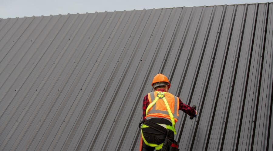 Professional metal roof installation services in Westport, NY